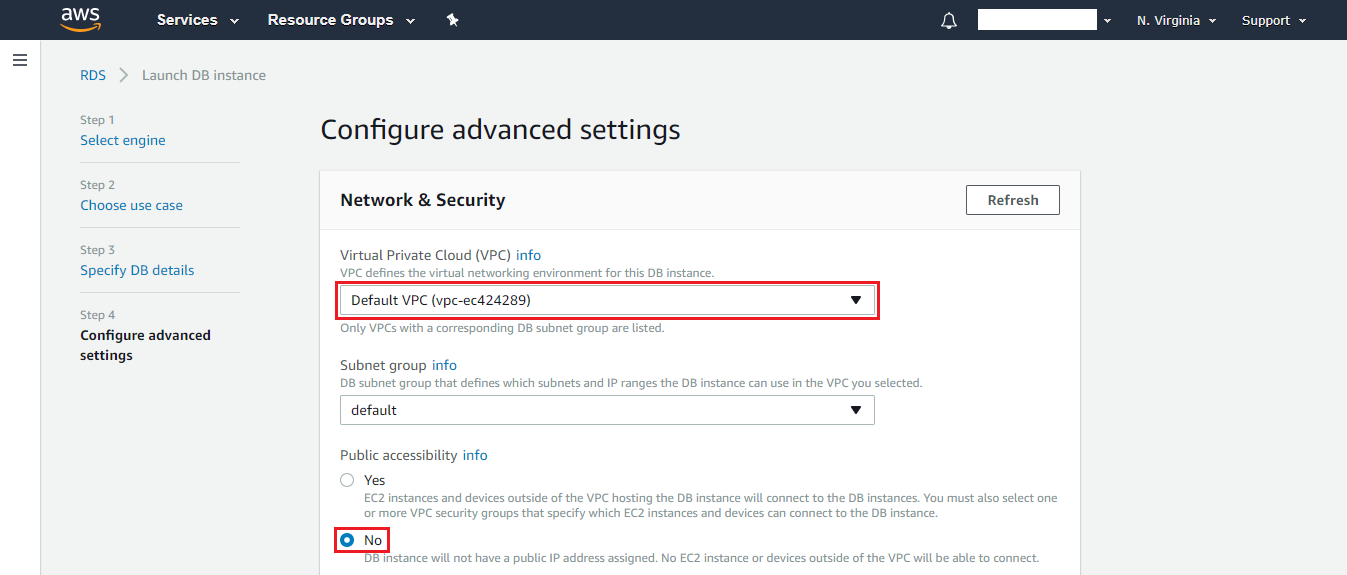Configure advanced settings