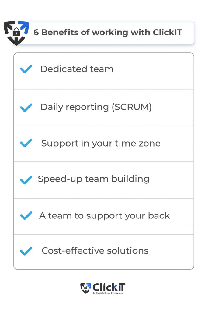Benefits of Working with ClickIT