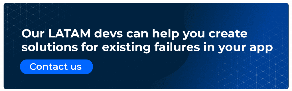 call to action about hiring LATAM developers for software development solutions